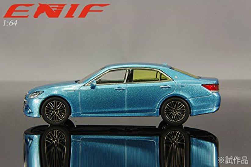 ENIF Scale Toyota Crown Athlete S 2015 Sky Blue Finished Product 1/64