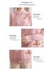 Mom's Wear 2024 Red Fleece One-Piece Base Layer Top for Middle-Aged and Elderly Women – Plus Size Thick Winter Sweater