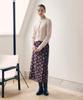 ROLAROLA Flower Long Skirt Brown