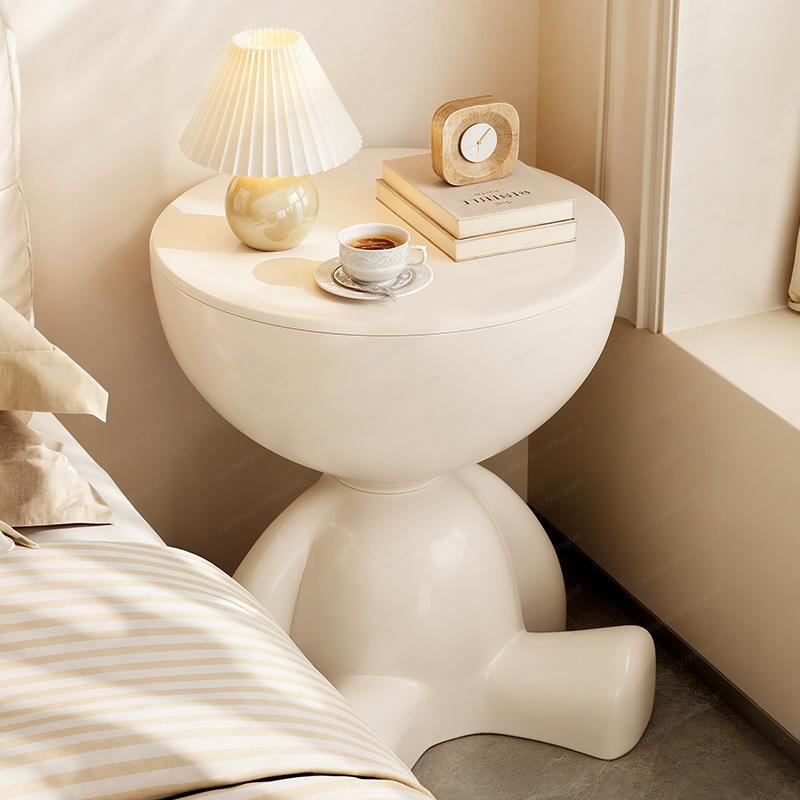 Creative bedside table, home sofa, side table, shelf, bedroom balcony, movable mini table, small apartment coffee table