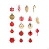 72 Pcs Christmas Ornaments Tree Decorations Hanging Party for Festival