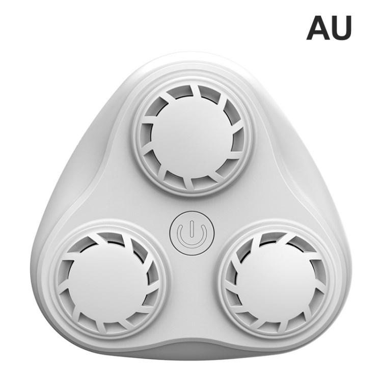 

Electronic Rat Repellent 3-Horn Ultrasonic Mouse Pest Control Repeller Black/UK Plug