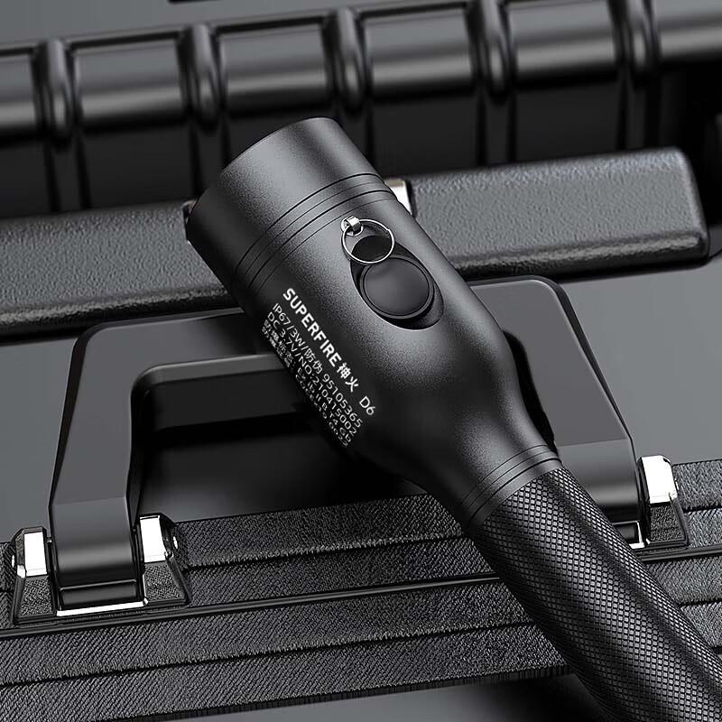 SupFire D6 Explosion-Proof Rechargeable LED Flashlight