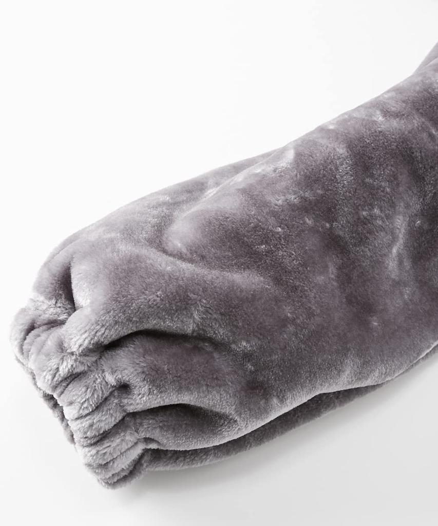 Nissen Pajama/Loungewear Bottoms, Fall/Winter, Made by a Blanket Shop, Leg-Closing Bottoms (Put-On Blanket), Gray, Size 10L