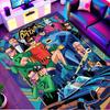 Batman Print Rug, Washable Floor Carpet, For Entryway Dorm Laundry Room Office Study, Home Decor Birthday Christmas Gift