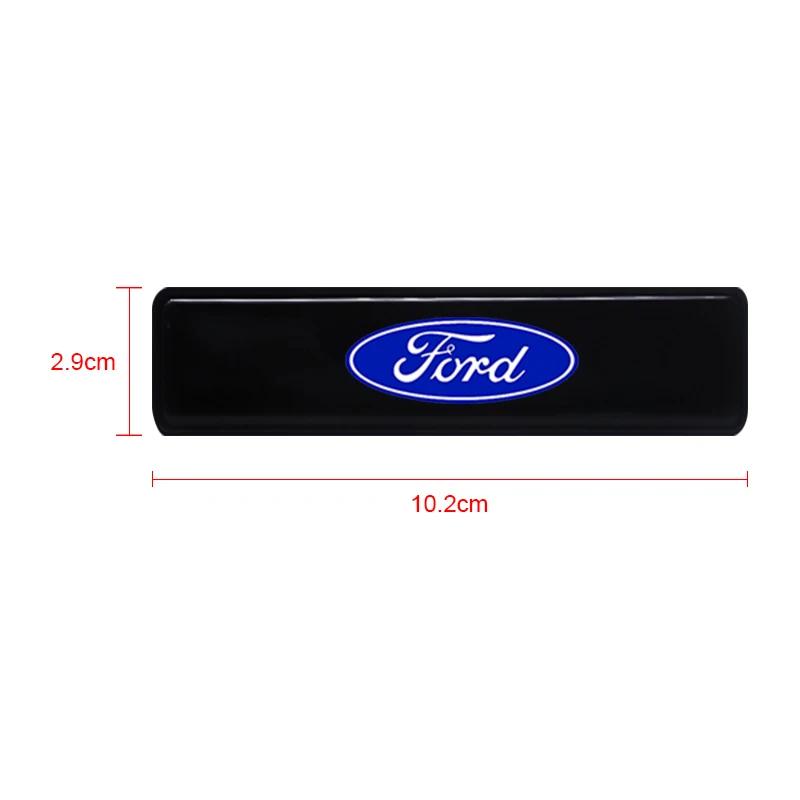 Car LED Front Hood Grille Emblem Badge Decorative Light Styling for Ford Kuga Vertrek Carnival Figo Mondeo Escort Fusion Evos