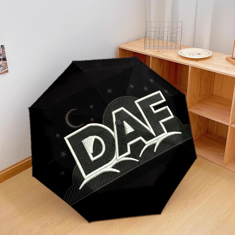 DAF , automatic folding umbrella, portable and foldable design, 8 ribs, a Christmas or birthday gift.