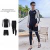 Men's 3-Piece Diving & Surfing Rash Guard Set