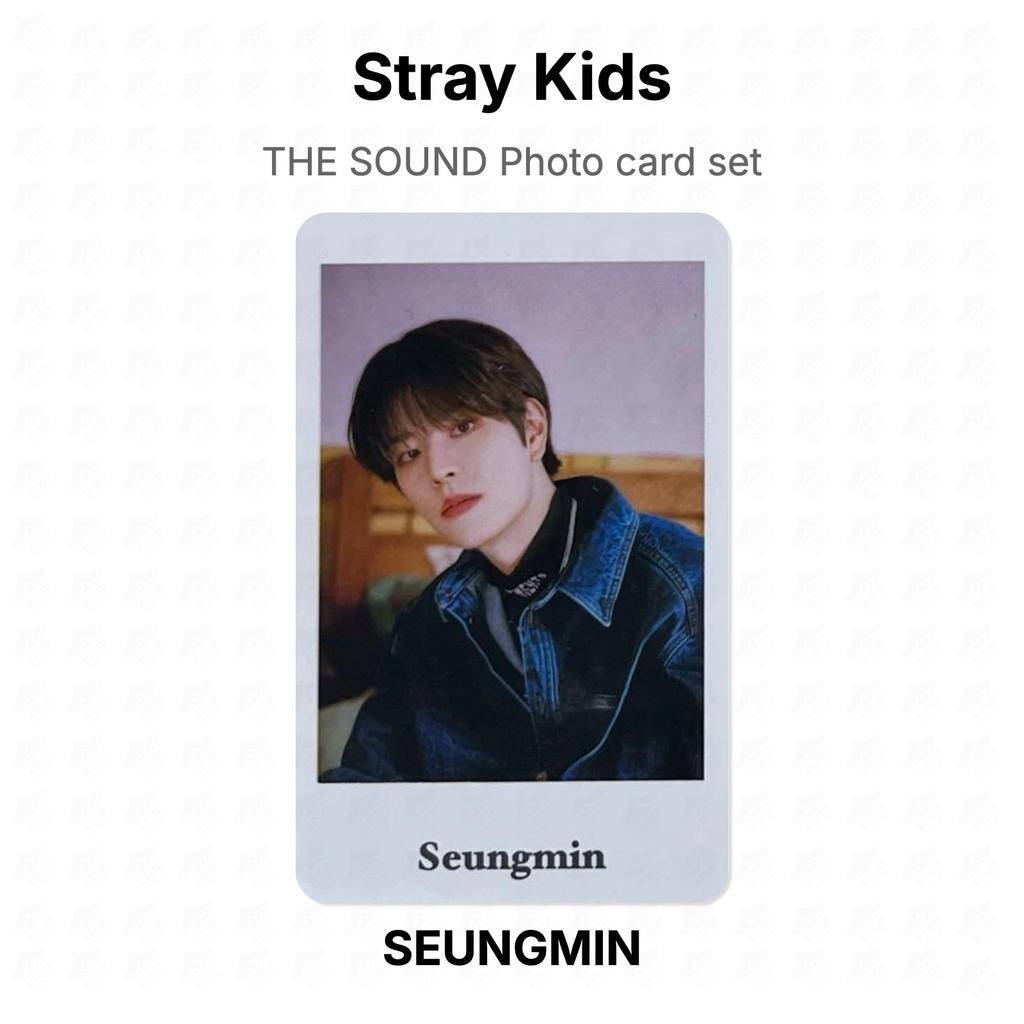 Stray Kids THE SOUND Photo card set Official Photocard