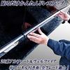 20 Series Vellfire/Alphard Stainless Steel Side Door Molding, Chrome-Tipped, Stick-On Type, for OEM Door Panels
