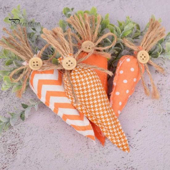 

Плед Пасхальная ткань Морковь Высокое качество Привлекательное создание атмосферы Праздничное украшение для вечеринки Орнамент оранжевый