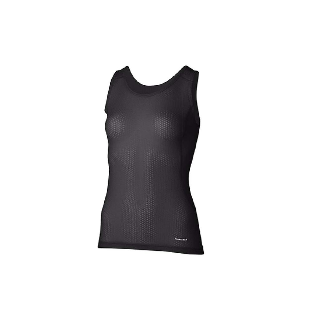 finetrack FUW0423 Dry Layer Basic Tank Black Women's Top, XL,