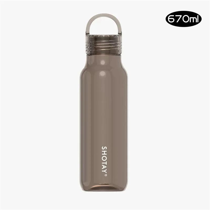 Sports Water Bottle Heat-resistant Portable Water Bottles Outdoor Travel Gym Fitness Drinkware Cold Drink Cup Creative Gifts