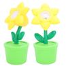 Seifenblasenmaschine mit LED-Licht und Musik Sonnenblume Elektrischer Seifenblasenmacher Batteriebetrieben Seifenblasen