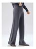 Cashmere and Wool Knitted Casual Pants for Women