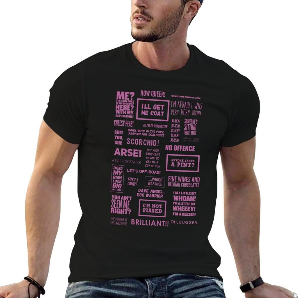 The Fast Show - Colin Hunt's Catchphrase Collection! T-Shirt Basic Short Sleeve Cotton Blend T-
