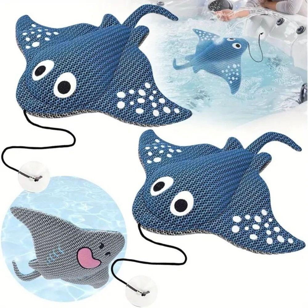 Turtle Hot Tub Scum Absorber Reusable Oil Absorbing Sponge Portable Hot Tub Cleaner  For Pool