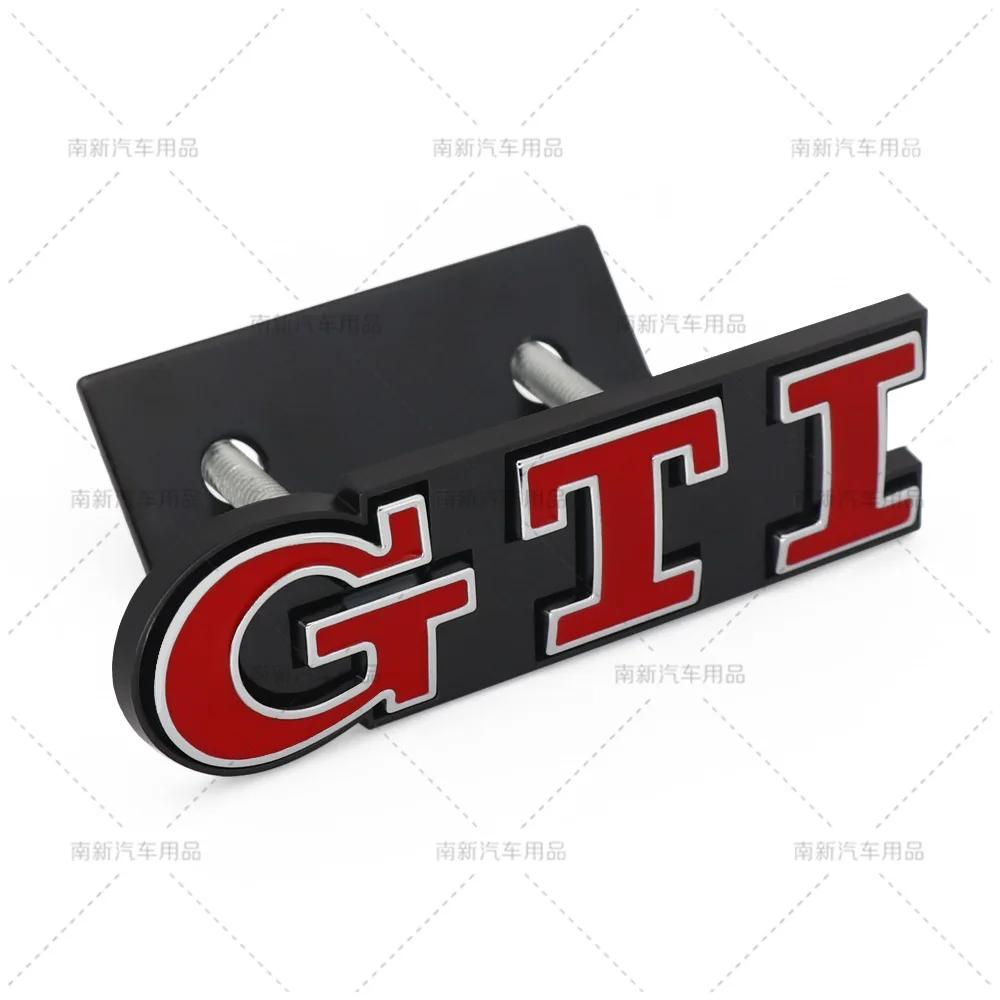 For VW Volkswagen Jetta MK5 Golf 3D Metal Car Grille Sticker GTI Emblem For Volkswagen Golf 5 Polo XMDJK6 Golf 7 5 6 Mk6 7 R 7 Gtd Mk7