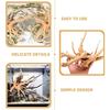 S/M/L Fish Tank Sunken Wood Decoration Driftwood for Aquarium Reptile Snake Spiders Bark Animal Craft Animals Adornments Tree