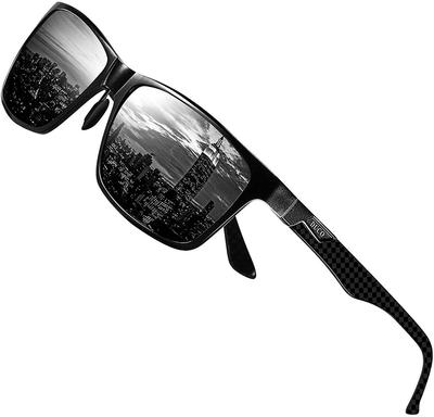 Sunglasses for Polarized Sunglasses for High Quality Carbon Fiber Wellington Sunglasses for UV Stylish 8206 Men's Driving, Fishing, Material,