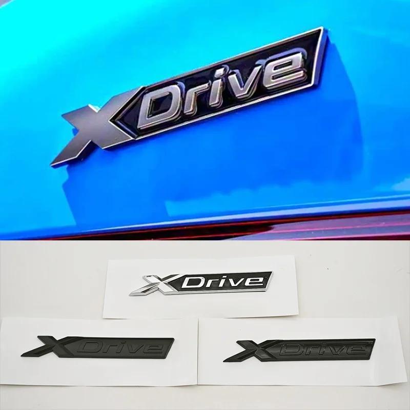 NEW 3D ABS Car Sticker Logo Xdrive Emblem Trunk Badge Nameplate X Drive For BMW Xdrive 320d 320i 530d 525d E60 G20 Accessories PS9