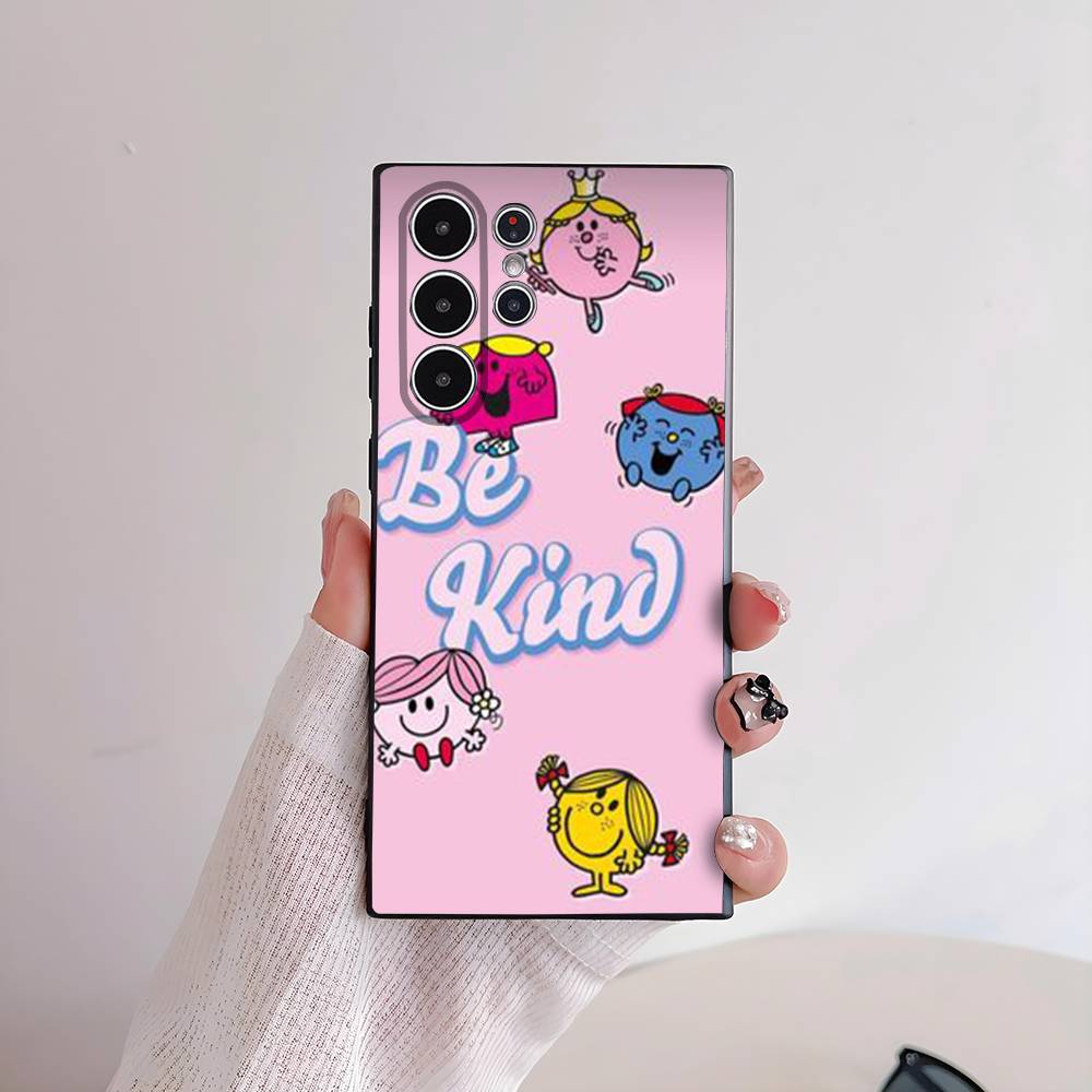 Gifts Mr Men And Little MisS Phone Case For Samsung S series s21 s22 s23 s24 s25 FE Plus Ultra TPU Soft to Skin-friendly case