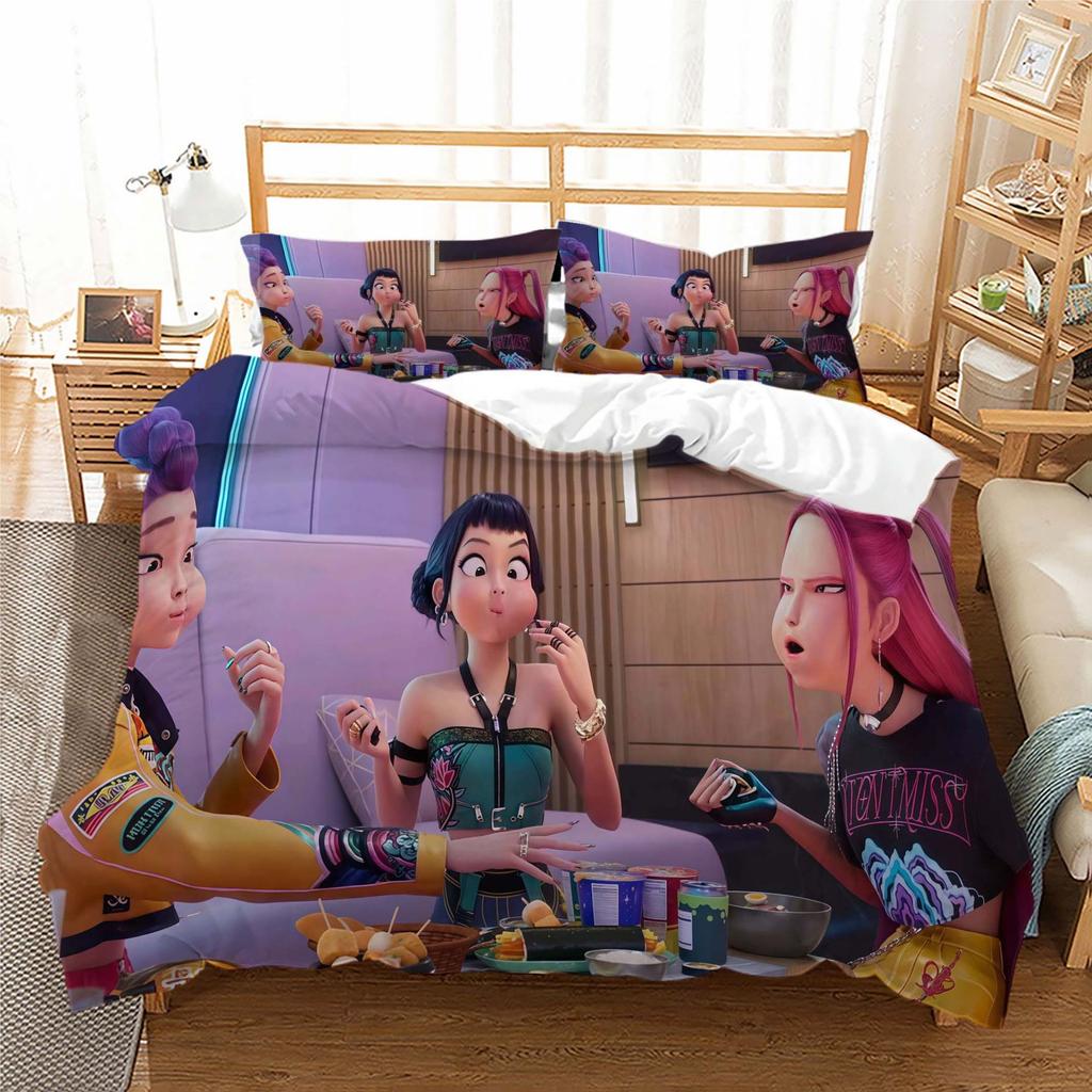 Witch Hunter Series Digital Printing Three-Piece Bedding Kit Bedding Kit