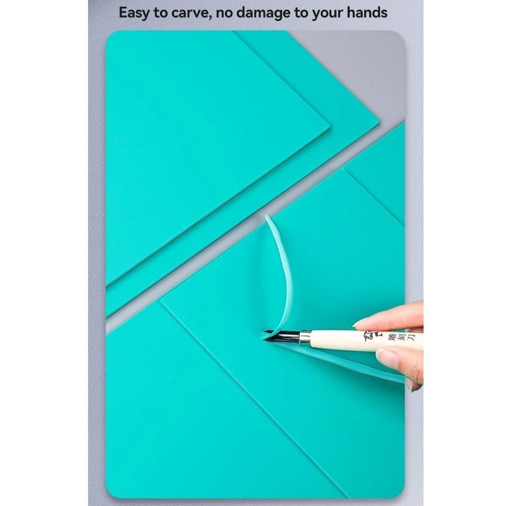 Soft Printmaking Stamp Blocks Engraving Sheet Printing Board Plate  Printmaking Art