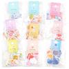 Moin Moin Sticker 90 630 Large Assortment Watercolor Animal Cute Forest Sea Starry and Small Household 2110sl100 Flakes, Varieties, Sheets, Set, Pink,