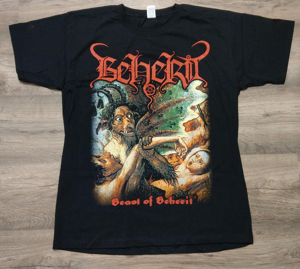 Винтажная футболка BEHERIT - Beast of Beherit Tour Унисекс от S до 5XL EN316 Унисекс футболка S