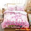 New Show By Rock! Bedding Set Single Twin Full Queen King Size Bed Set Adult Kid Bedroom Duvetcover Sets Anime parure de lit Bed