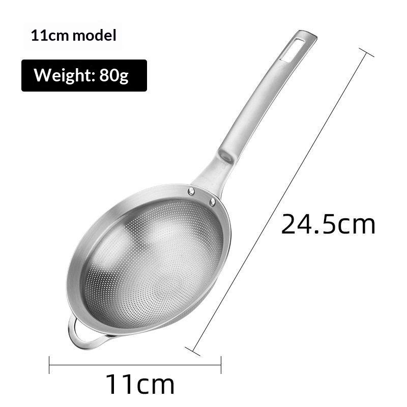 1Pcs Small Food Sifters New Stainless Steel Matcha Sifter Very Finemesh Rust-Proof Tea Strainer Easy To Clean For Kitchen