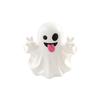 Smiling Faces Ghost Figurines Flocked Texture Ghost Pen Holder Mini Ornament  Desktop Decoration