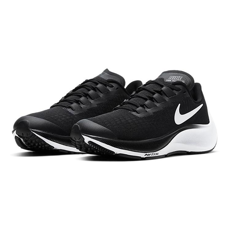 New Nike Air Zoom Pegasus 37 Black White GS CJ2099-002