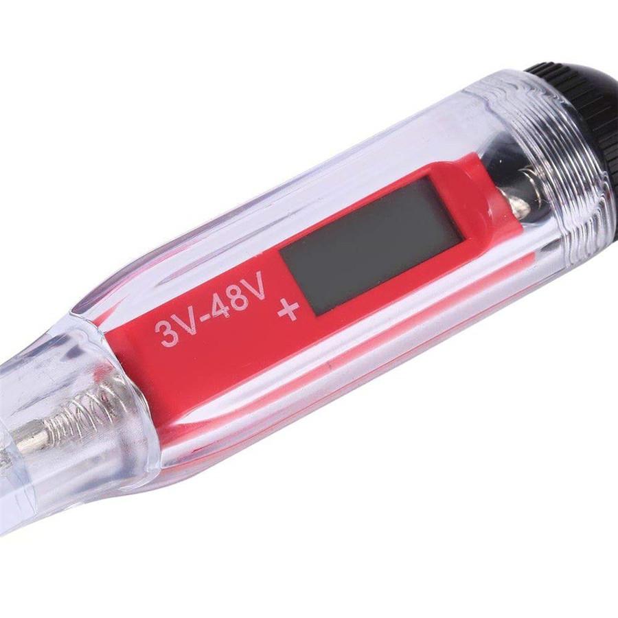 3V-48V Digital LCD Electric Circuit Tester Test Light Car Trailer RV Snowmobile