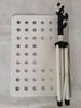 Adjustable Folding Music Stand for Guzheng, Guitar, Violin, and Sheet Music - White and Thickened.