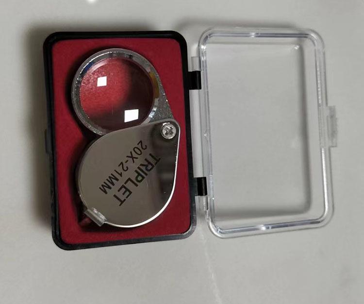Portable 30x Foldable Jewelry & Antiques Appraisal Magnifier