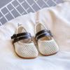 Children's Shoes Korean Girl Princess Shoes Breathable Hollow Net Sandals Children 1-2 Years Old Soft Sole Toddler Shoes