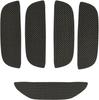 HASEPRO Magical Carbon Door Knob Guards for Suzuki Alto 2014 and HA36V/36S (December Later), Gunmetal, CDGSZ-9GU