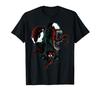 Marvel Spider-Man Venom und Carnage Split Portrait T-Shirt