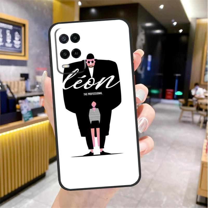 

Leon The Professional Case For Oppo A80 A40 A60 A18 A38 A58 A78 A98 A96 A76 A16 A94 A74 A54 A15 A17 A57 A77 A5 Pro OPPO A74 4G