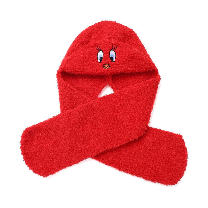 Plush Duck Beanie Cap With Neck Warmer For Cold Weather Use