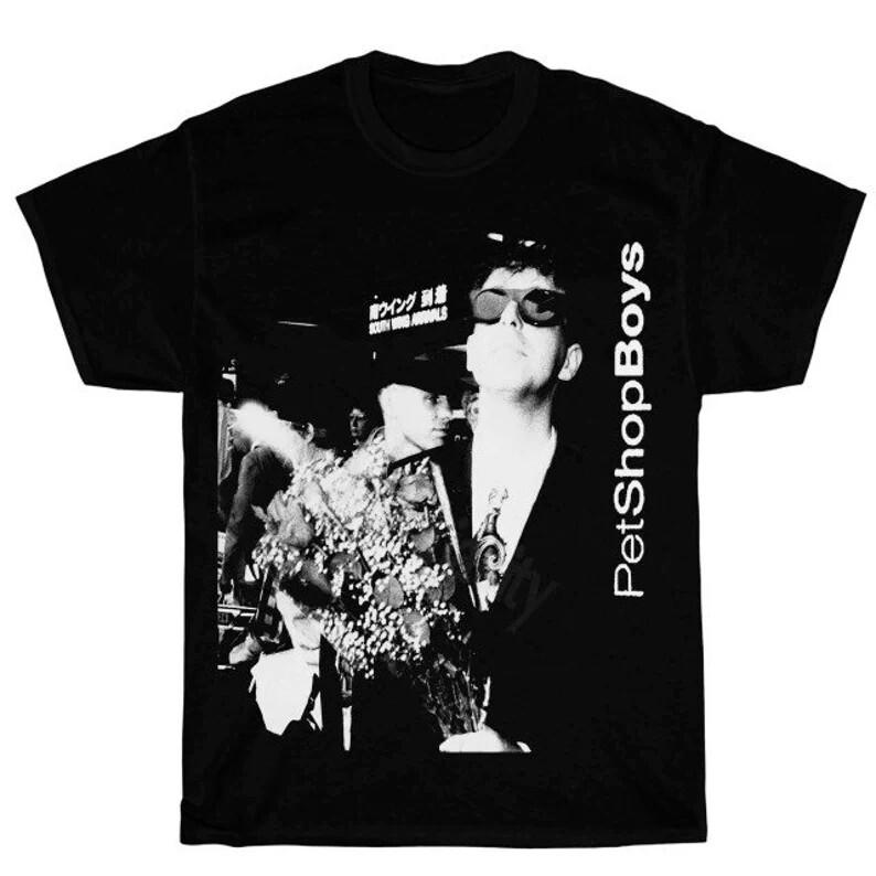 Pet shop Boys Tshirt new wave Short Sleeve Full Size S to 5XL GC1478 XL