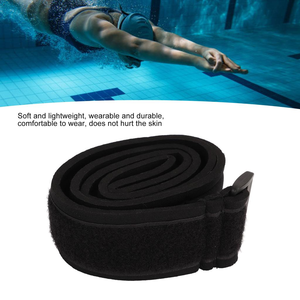 Cintura da allenamento per il nuoto da 5 mm Cintura per la resistenza acquatica da nuoto Cintura regolabile per l'allenamento del nuoto