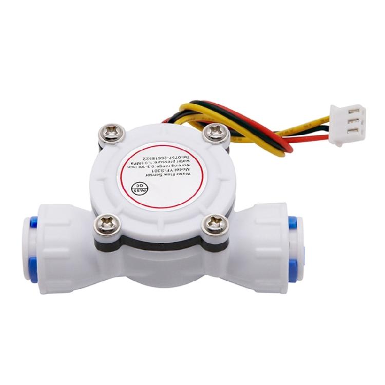 Water Flow 0.5-10L/min DN10 Flow Sensor Liquid Flowmeter for Water Heater