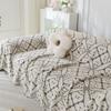 Copricuscino per Divano Copridivano Double Face Tessuto Jacquard Copridivano Universale Antiscivolo