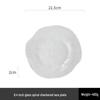 LISM Glass Fruit & Salad Plate Set