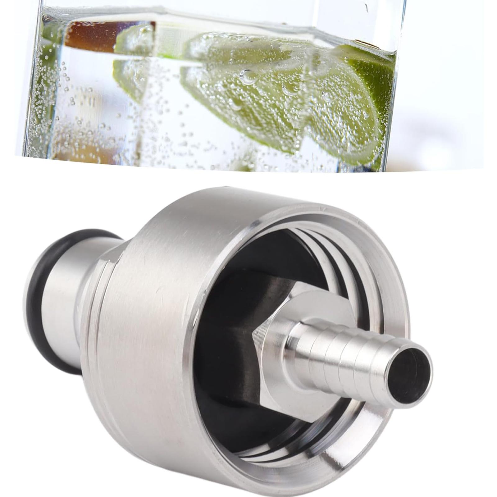 

Ball Lock Disconnect Carbonation Cap Bottle Pourer Convenient Soft Drink Accessory Ball Lock Separation for Soft Drink