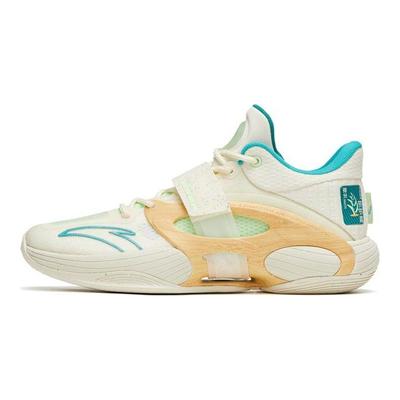 Water Flower 5 Arbor Day Shock Absorption Non-Slip Wear-Resistant Low-Top Basketball Shoes Men Basketball Shoes Off-White 112321108-7