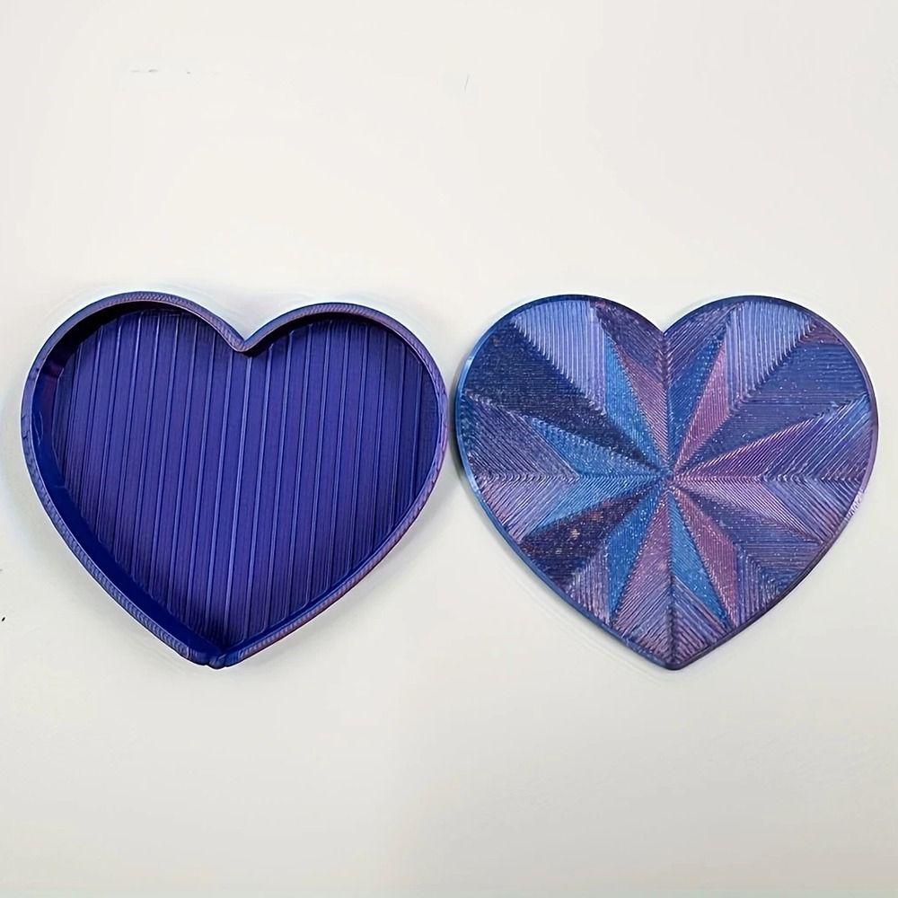DIY Craft 3D Love Diamond Painting Tools Trays Heart-shaped Plastic Diamond Painting Tray Storage Box Embroidery Beads Organizer